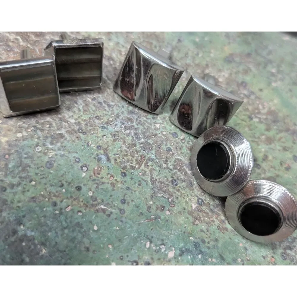 Vintage Cufflink Lot – 3 Sets – Includes Swank – Classic Formalwear Accessories